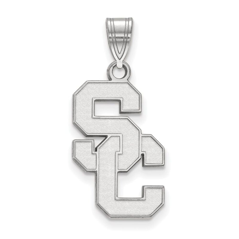 Sterling Silver University of Southern California Large Pendant